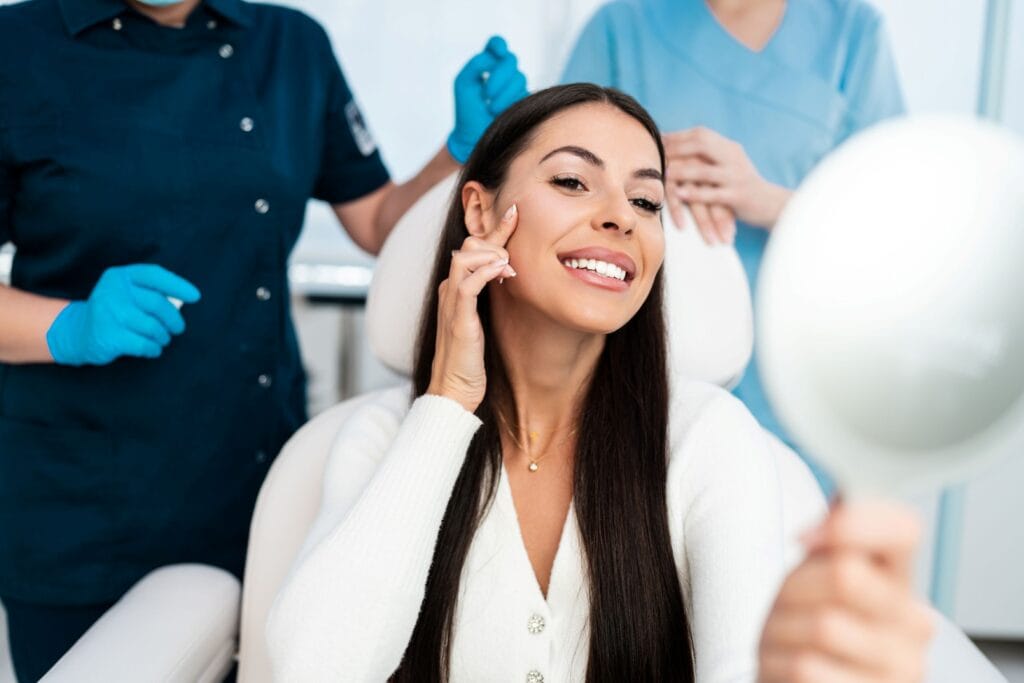 Get Excited For Botox Injections in 2025 11 Patient receiving Botox treatment consultation.